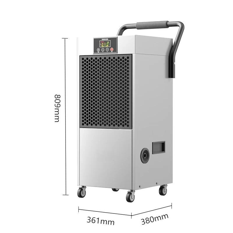 258L Industrial Dehumidifier High Power Warehouse Dehumidifier Basement Commercial Large Capacity Dehumidifier Household Dryer